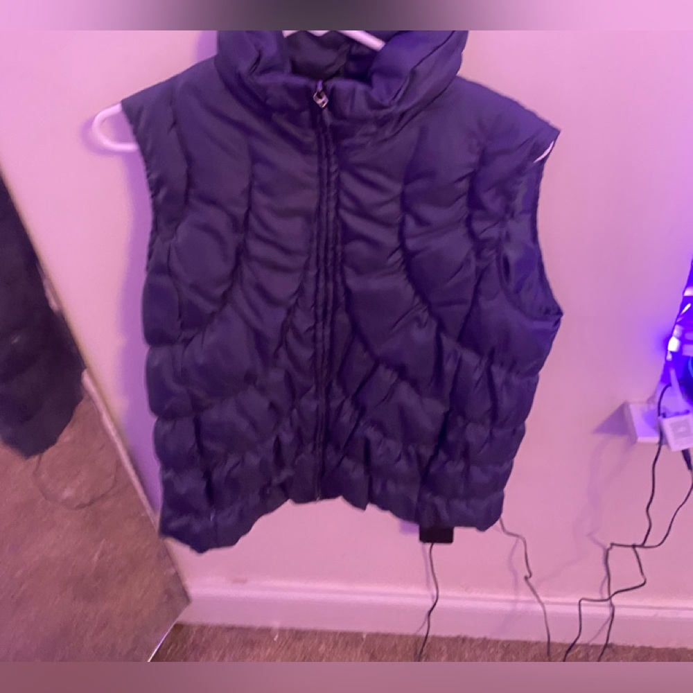 Navy blue vest